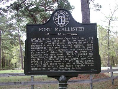 Fort McAllister-4.5 mi.