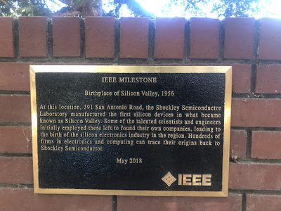 Birthplace of Silicon Valley