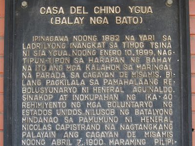 Casa del Chino Ygua historical marker
