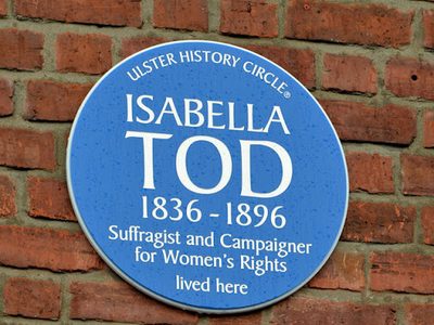 Isabella Tod plaque, Belfast