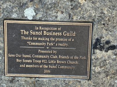In Recognition of the Sunol Business Guild