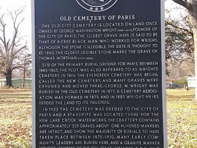 Old Cemetery of Paris