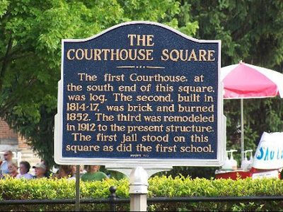 Courthouse Square Historical Marker