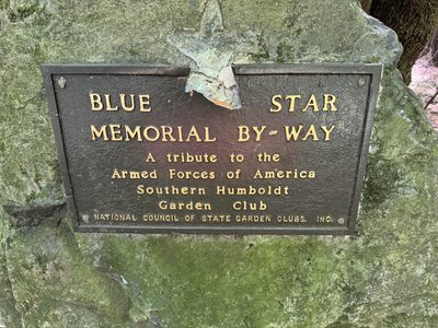 Blue Star Memorial By-Way Southern Humboldt