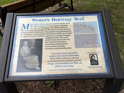 Women's Heritage Trail - Mina Miller Edison