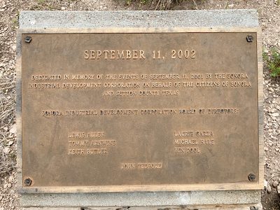 In Memory of the Events of September 11, 2001