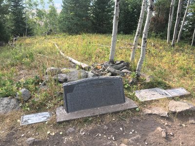 Wheeler Gravesite at Steamboat Lake