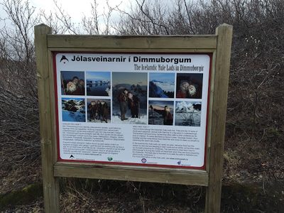 The Icelandic Yule Lads in Dimmuborgir