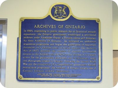 Archives of Ontario