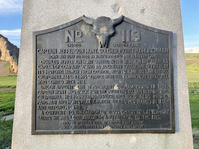 Captain Jefferson Hunt, Soldier, Pioneer, Churchman
