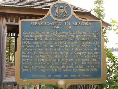 Steamboating in Muskoka 1866-1959