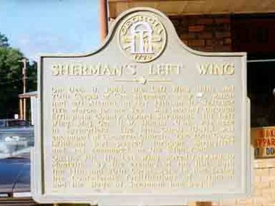 Sherman's Left Wing