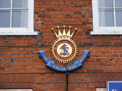 Salvation Army Plaque