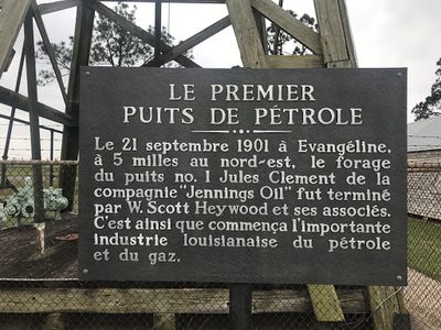 Le Premier Puits de Pétrole