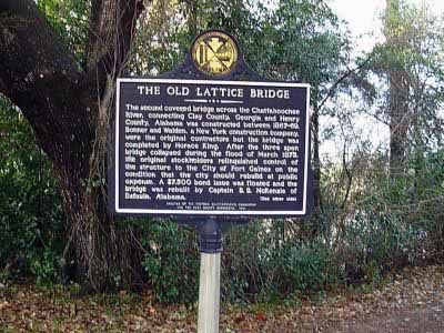 The Old Lattice Bridge (two sided)