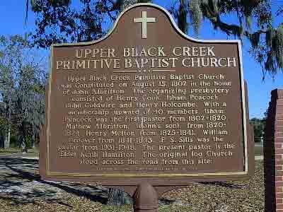 Upper Black Creek Primitive Baptist Church