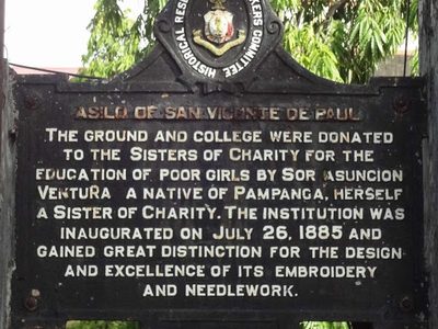 Asilo of San Vicente de Paul historical marker