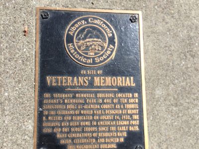 Veterans' Memorial, Albany