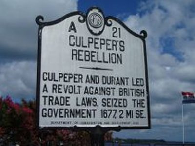 CULPEPER'S REBELLION