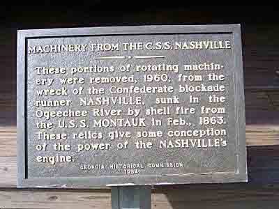 Machinery From the C.S.S. Nashville