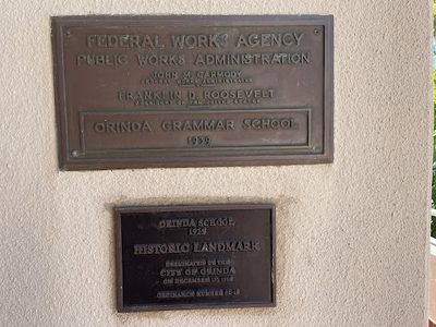 Orinda Grammar School 1939