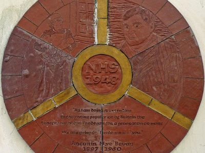 Aneurin Bevan Plaque, Tredegar