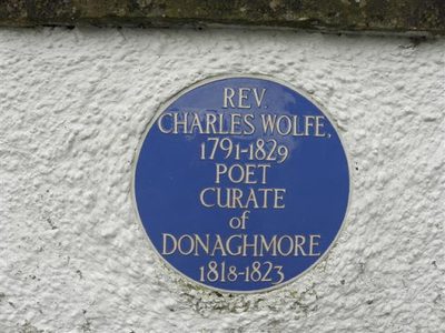 Plaque, Rev Charles Wolfe