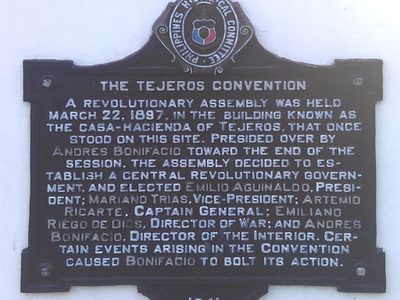 Tejeros Convention historical marker
