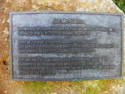 Plaque, Jim McPadden