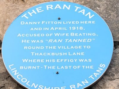 Plaque on 59 Main Road, Washingborough