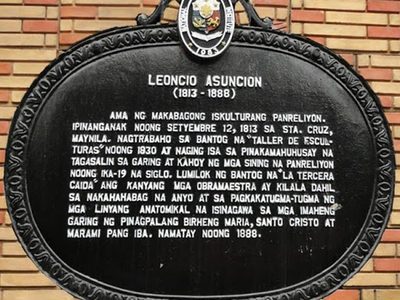 Leoncio Asuncion historical marker