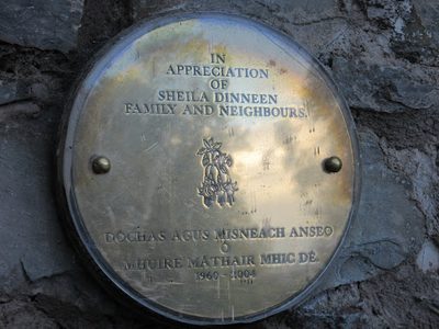 In Appreciation of Sheila Dinneen Family and Neighbours