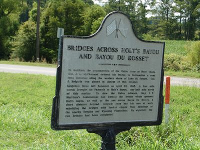 Bridges Across Holt's Bayou and Bayou du Rosset