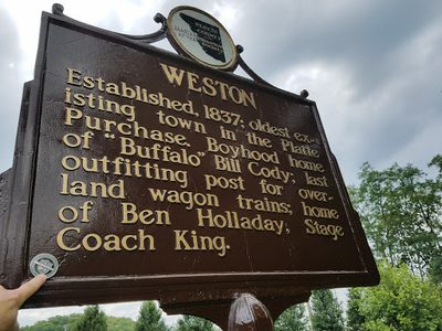 Weston Missouri, Home of Buffalo Bill cody