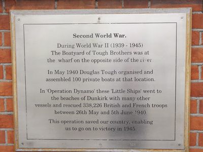 'Little Ships' - Tough Brothers Plaque