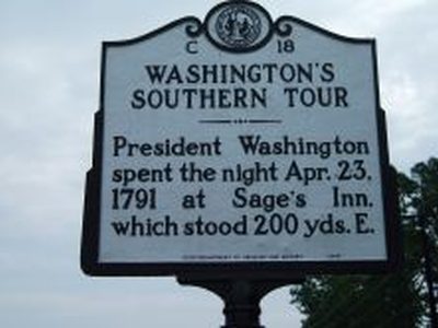 WASHINGTON'S SOUTHERN TOUR