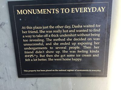 Monuments to Everyday