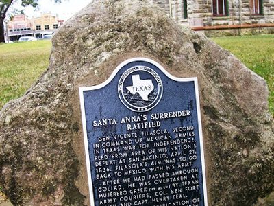 Santa Anna's Surrender Ratified