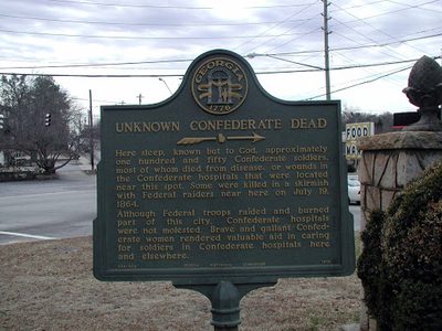 Unknown Confederate Dead
