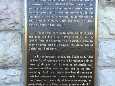 Henry Taube - Nobel Laureate