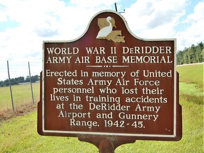 World War II DeRidder Army Air Base Memorial