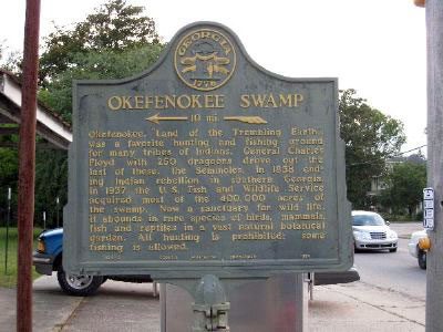 Okefenokee Swamp 10 mi.