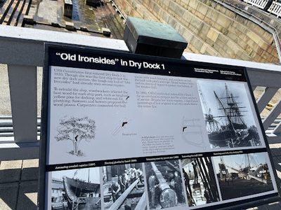 Old Ironsides in Dry Dock 1