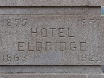 Eldridge Hotel Cornerstone