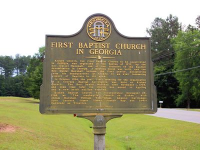 First Baptist Church in Georgia