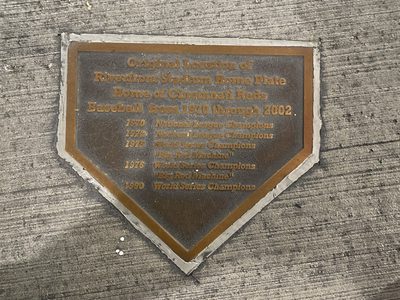 Original Riverfront Stagium Home Plate Location
