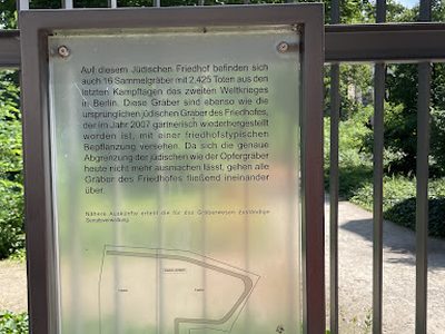 Auf diesem Jüdischen Friedhof