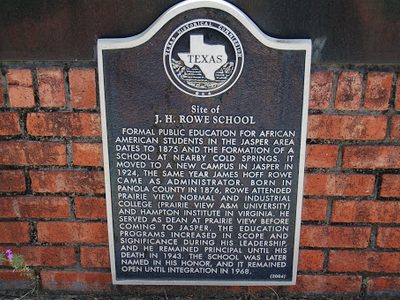 Site of J.H.Rowe School