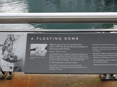 A Floating Bomb -- Vancouver's Port Explosion