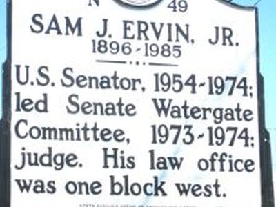 SAM J. ERVIN, JR.    1896-1985